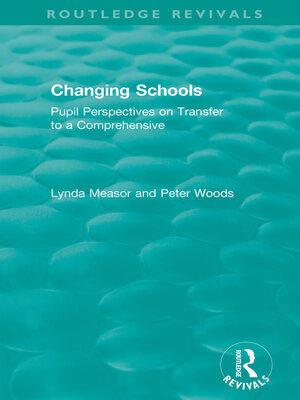 cover image of Changing Schools